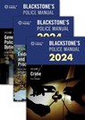 Blackstone's Police Manuals Three Volume Set 2024 - Paul Connor ; Andrew Cox ; Glenn Hutton ; Dave Johnston - 9780198890669