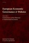 European Economic Governance and Policies - Kenneth ( Dyson ; Lucia ( Quaglia - 9780199594511