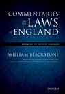 The Oxford Edition of Blackstone's: Commentaries on the Laws of England - William Blackstone - 9780199601011