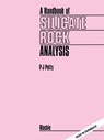 A Handbook of Silicate Rock Analysis - P.J. Potts - 9780216932098