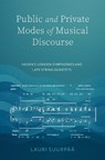 Public and Private Modes of Musical Discourse - Lauri Suurpaa - 9780253075277