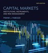 Capital Markets, sixth edition - Frank J. Fabozzi - 9780262049672