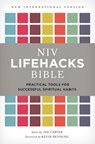 NIV, Lifehacks Bible, Imitation Leather, Gray - CARTER,  Joe - 9780310434092