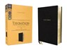 KJV, Thompson Chain-Reference Bible, Handy Size, European Bonded Leather, Black, Red Letter, Comfort Print - Frank Charles Thompson - 9780310459125