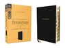KJV, Thompson Chain-Reference Bible, Handy Size, European Bonded Leather, Black, Red Letter, Thumb Indexed, Comfort Print - Frank Charles Thompson - 9780310459132
