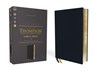 NASB, Thompson Chain-Reference Bible, Large Print, Leathersoft, Navy, 1995 Text, Red Letter, Comfort Print - Frank Charles Thompson - 9780310459545