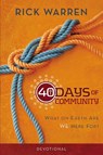 40 Days of Community Devotional - Rick Warren - 9780310689133