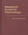 Research Guide for Psychology - Raymond Mcinnis - 9780313213991