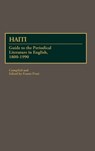 Haiti - Frantz Pratt - 9780313278556