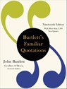 Bartlett's Familiar Quotations - John Bartlett - 9780316375313