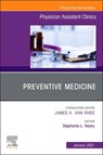 Preventive Medicine, an Issue of Physician Assistant Clinics: Volume 7-1 - Stephanie L. Neary - 9780323835343