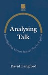 Analysing Talk - David Langford - 9780333428597