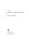 The House On Fripp Island - Rebecca Kauffman - 9780358041535