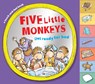 Five Little Monkeys Get Ready for Bed Touch-and-Feel Tabbed Board Book - Eileen Christelow - 9780358050506