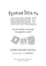 From an Idea to Google - Lowey Bundy Sichol - 9780358056003