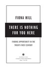 There Is Nothing for You Here - Fiona Hill - 9780358574248