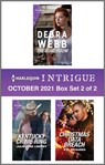 Harlequin Intrigue October 2021 - Box Set 2 of 2 - Debra Webb ; Julie Anne Lindsey ; K.D. Richards - 9780369709288