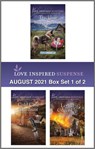 Love Inspired Suspense August 2021 - Box Set 1 of 2 - Laura Scott ; Jenna Night ; Darlene L. Turner - 9780369716811