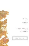 If Not, Winter - Sappho - 9780375724510