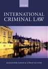 International Criminal Law - Alexander ( Zahar ; Goran ( Sluiter - 9780406959041