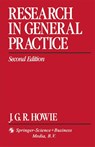 Research in General Practice - J. G. R. Howie - 9780412337307