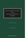 Exclusion Clauses and Unfair Contract Terms - Neil Andrews - 9780414110908
