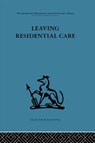 Leaving Residential Care - Jim Black ; Paul Brearley ; Penny Gutridge - 9780415264297