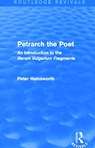 Petrarch the Poet (Routledge Revivals) - Peter (Oxford University) Hainsworth - 9780415740463