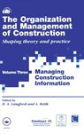 The Organization and Management of Construction - David Langford ; Arkady Retik - 9780419222507