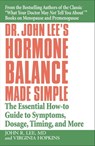 Dr. John Lee's Hormone Balance Made Simple - John R. Lee, MD ; Virginia Hopkins - 9780446554510