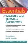 Essentials of WRAML2 and TOMAL-2 Assessment - Wayne Adams ; Cecil R. Reynolds - 9780470460184
