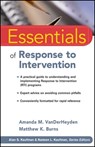 Essentials of Response to Intervention - Amanda M. VanDerHeyden ; Matthew K. Burns - 9780470599778