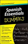 Spanish Essentials For Dummies - Gail Stein ; Kraynak - 9780470649091