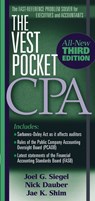 The Vest Pocket CPA - Joel G. Siegel ; Nick A. Dauber ; Jae K. Shim - 9780470893623