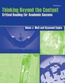 Thinking Beyond the Content - WEIL,  Nolan J. ; Cepko, Raymond - 9780472089772