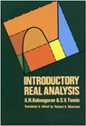 Introductory Real Analysis - A. N. Kolmogorov ; S. V. Fomin - 9780486612263