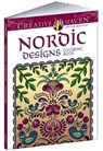 Creative Haven Nordic Designs Collection Coloring Book - Dover Dover - 9780486803548
