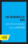 The Resources of Kind - Rosalie Colie - 9780520334571