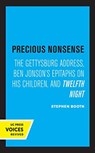 Precious Nonsense - Stephen Booth - 9780520364059