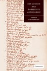Ben Jonson and Possessive Authorship - JOSEPH (WASHINGTON UNIVERSITY,  St Louis) Loewenstein - 9780521812177