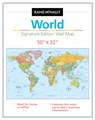 Rand McNally Signature Edition World Wall Map: Folded -  - 9780528026867