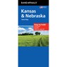 Rand McNally Easy to Fold: Kansas/Nebraska State Laminated Map -  - 9780528027987