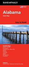 Rand McNally Easy to Read: Alabama State Map -  - 9780528028281