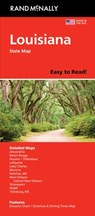 Rand McNally Easy to Read: Louisiana State Map -  - 9780528028632