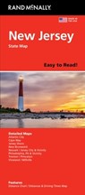 Rand McNally Easy to Read: New Jersey State Map -  - 9780528029042