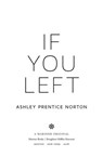 If You Left - Ashley Prentice Norton - 9780544263758