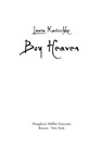 Boy Heaven - Laura Kasischke - 9780544464940