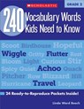 240 Vocabulary Words Kids Need to Know: Grade 2: 24 Ready-To-Reproduce Packets Inside! - Linda Beech - 9780545460514