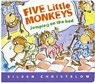 Five Little Monkeys Jumping on the Bed Lap Board Book - Christelow Eileen Christelow - 9780547131764