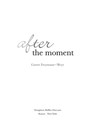 After the Moment - Garret Freymann-Weyr - 9780547394190